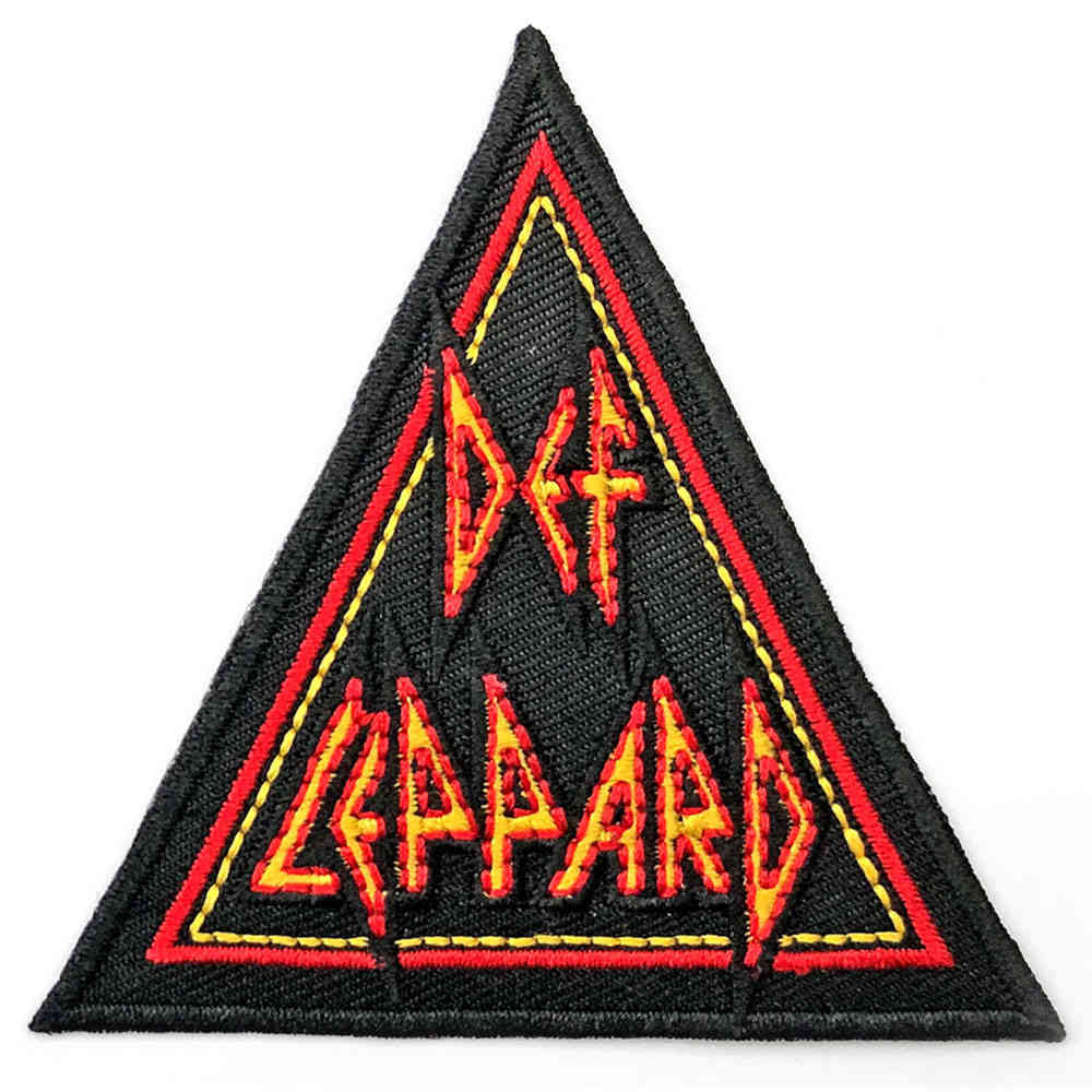 Def Leppard - Tri-Logo Pièce - Noir